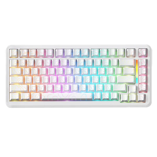 ATTACK SHARK X82PRO HE Wireless White Contours